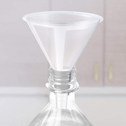 Plastic Funnel Set, 100mm x 2, 75mm x 2, 50mm x 2
