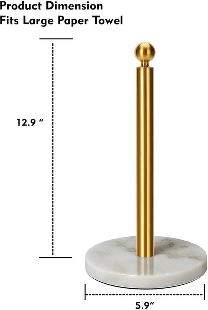 Gold Paper Towel Holder Countertop,