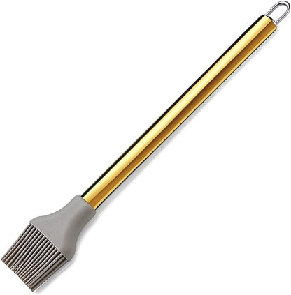 Gold Basting Brush, Berglander Non-stick Silicone Kitchen Brush