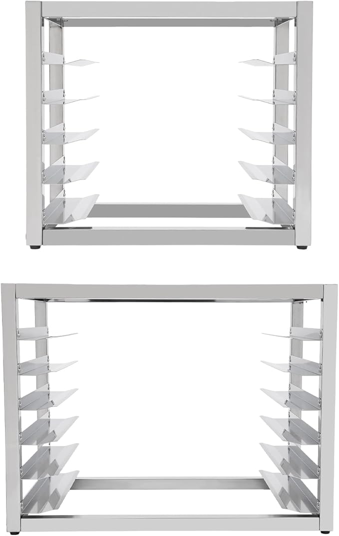 6 Tier Bun Pan Rack, Aluminum Bakery Rack