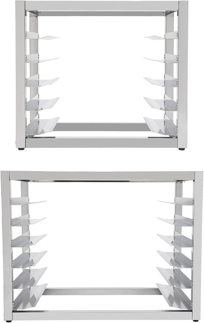 6 Tier Bun Pan Rack, Aluminum Bakery Rack
