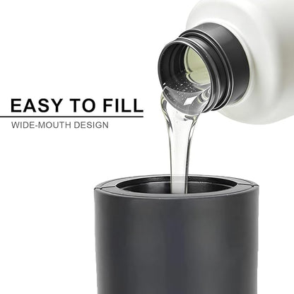 Silicone Dish Soap Dispenser, 8 Oz Refillable Squeeze Bottle, Leakproof