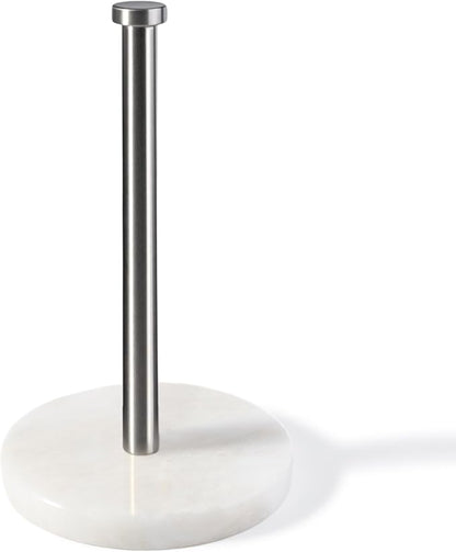 Koville African Genuine Marble Paper Towel Holder Countertop,
