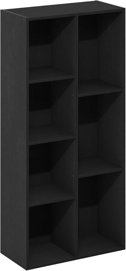 Furinno LUDER Book Shelf, 7-Cube Bookshelf, Bookcase