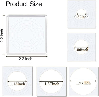 Coin Capsule Coin Snap Holder 2 x 2 Inch Half Dollar Coin Holder, Coin Cases for Collectors Coin Sleeves Collectors for Coin Collection Supplies