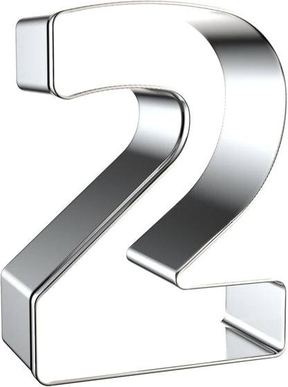 Number Cookie Cutter Set 3 Inch