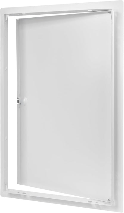12" x 20" White Metal Access Panel. Service Shaft Door Panel. Plumbing