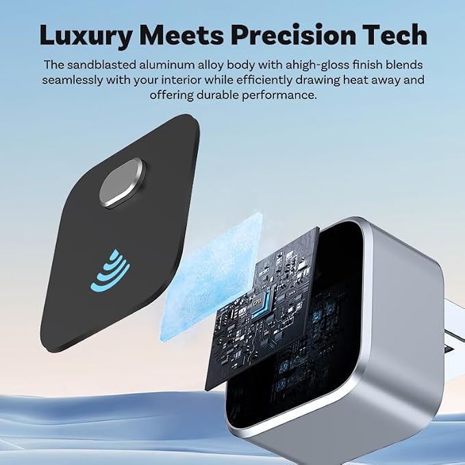 Upgraded Wireless CarPlay Adapter for Nissan Rogue Sport 2019-2022, Mini Wired to Wireless Box, Plug and Play, Compatible with Apple and Android
