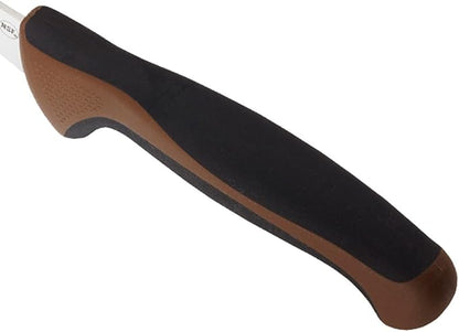Mercer Culinary Millennia Color Handle Cutlery 6" Curved Boning Knife Brown