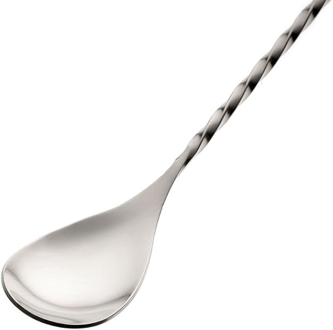 Barfly Bar Spoon with Strainer End, 15 3/4" (40.0 Cm), Stainless Steel