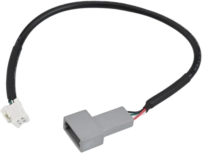 USB 2.0 To 4 Pin Audio Interface Cable For Hyundai For Kia For Vehicles, Black ABS Adapter For Android Multimedia Connectivity, 20 Cm(4pin)