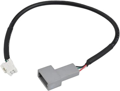 USB 2.0 To 4 Pin Audio Interface Cable For Hyundai For Kia For Vehicles, Black ABS Adapter For Android Multimedia Connectivity, 20 Cm(4pin)