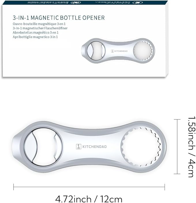 KITCHENDAO Magnetic Beer Bottle Opener