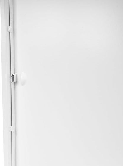12" x 20" White Metal Access Panel. Service Shaft Door Panel. Plumbing