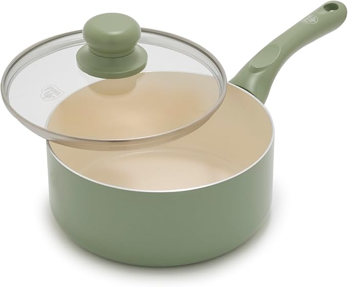 GreenLife 2 Quart Nonstick Saucepan