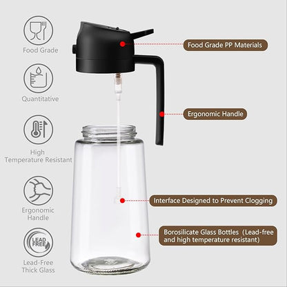 SWEET VIEW 2PCS Olive Oil Sprayer