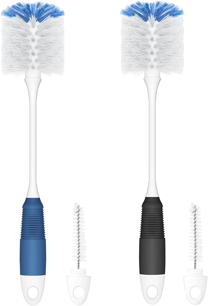 Amazer Bottle Brush Cleaner, Long Flexible Handle Bottle Brush Scrub