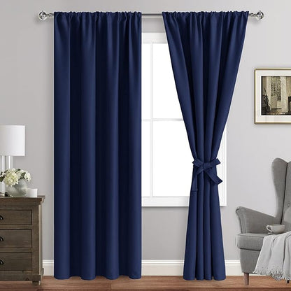 JIUZHEN Blackout Curtains for Bedroom