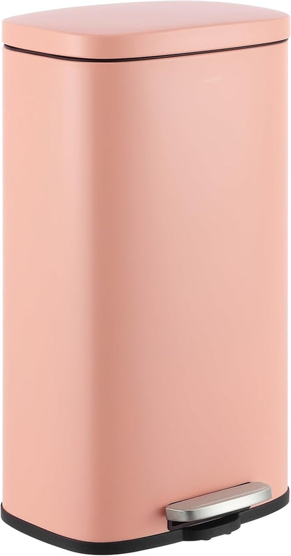happimess HPM1011F Curtis 8-Gallon Step-Open Trash Can, Fingerprint Resistant