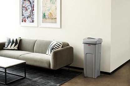 Rubbermaid Commercial Products Square Trash/Garbage Container