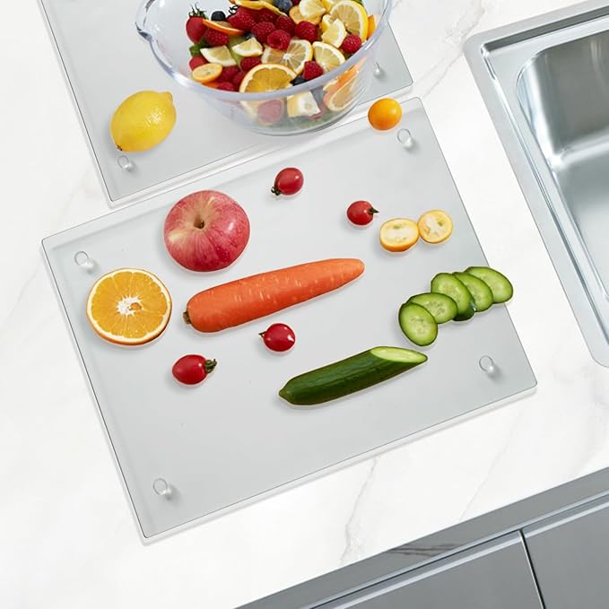 Mymonfif Tempered Glass Cutting Board