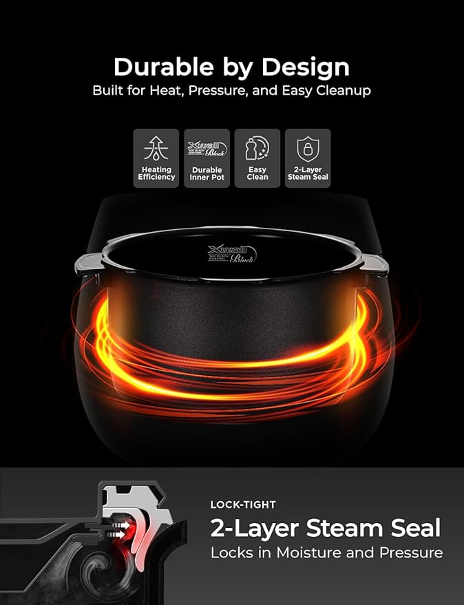 CUCKOO High Pressure Rice Cooker 10-Cup Uncooked / 20-Cup Cooked
