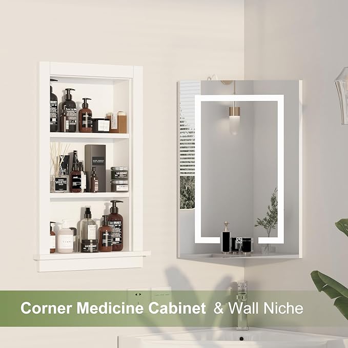 Recessed Medicine Cabinet for Bathroom Cabinet
