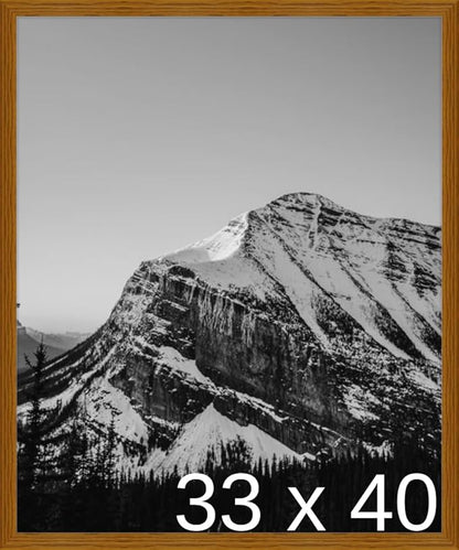 Frame It Easy 33 x 40 Hazel Wood Frame