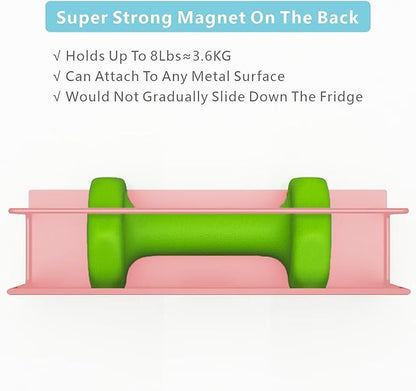 Magnetic Spice Rack For Refrigerator Magnetic Fridge Shelf For Kitchen Spice