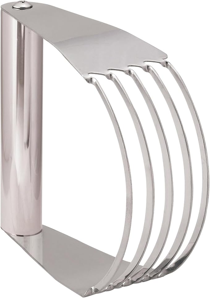 Mrs. Anderson’s Baking Pastry Dough Blender, Stainless Steel, 5-Blade Design