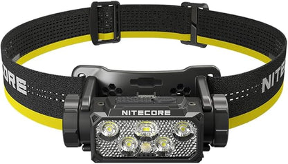Nitecore HC60 UHE 1600 Lumen Headlamp, USB-C Rechargeable with White and Red Beams for Night Runing, Camping, Hiking, Hunting, and Industrial Work Sticker