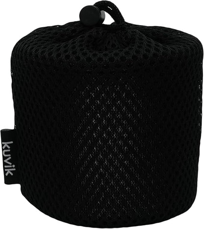 Kuvik Titanium Cup with Lid 350ml (11.8 oz) - Ultralight and Compact Pot for Backpacking, Camping, and Survival