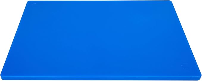 Thirteen Chefs Large 18 x 12 Blue Cutting Board