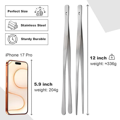 Vaincre 4PCS Kitchen Tongs Tweezers