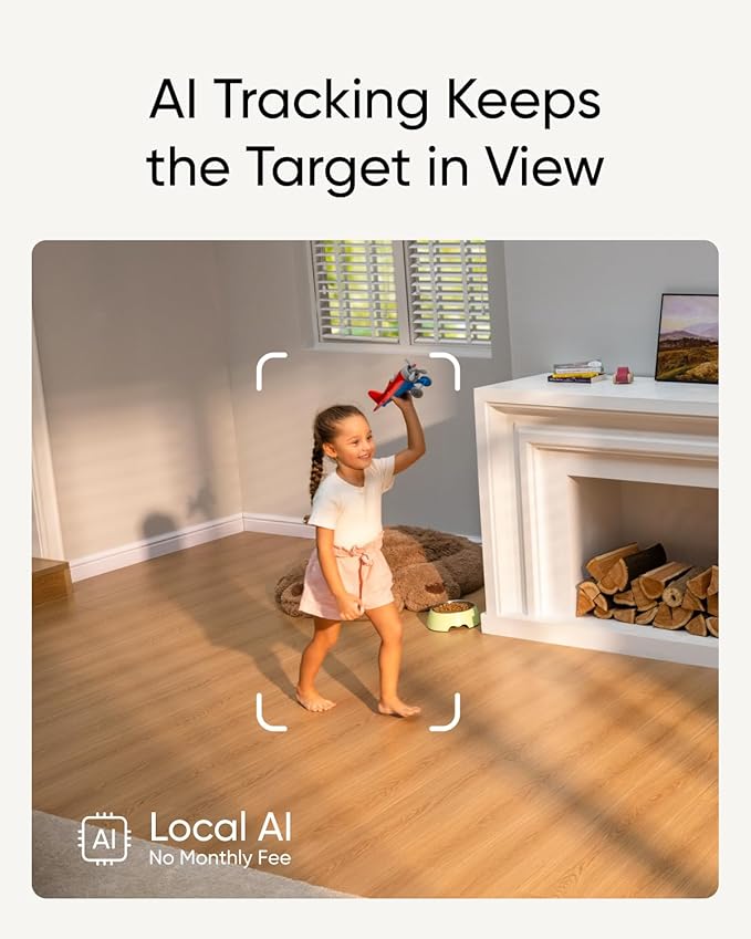 eufy Security Indoor Cam S350, Dual Cameras, 4K UHD Security Camera