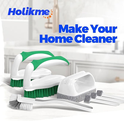 Holikme 7 Pack Deep Cleaning Brush Set, Scrub Pads