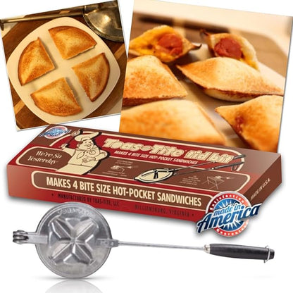Tid Bit Handheld Sandwich Maker, Portable Sandwich Grill & Panini Press