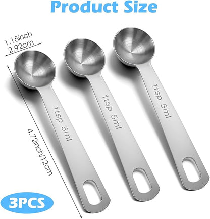 1 Teaspoon Measuring Spoons, Baking and Spices Measurement