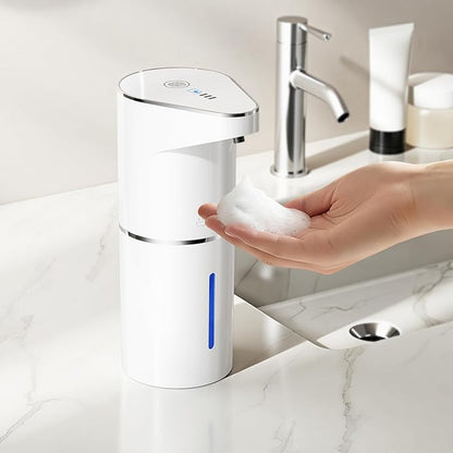 Fantictas Automatic Soap Dispenser, Touchless Hand Wall Mount Rechargeable 3