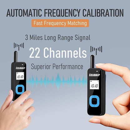 ELIDAIP T-M1 Super Mini Walkie Talkies