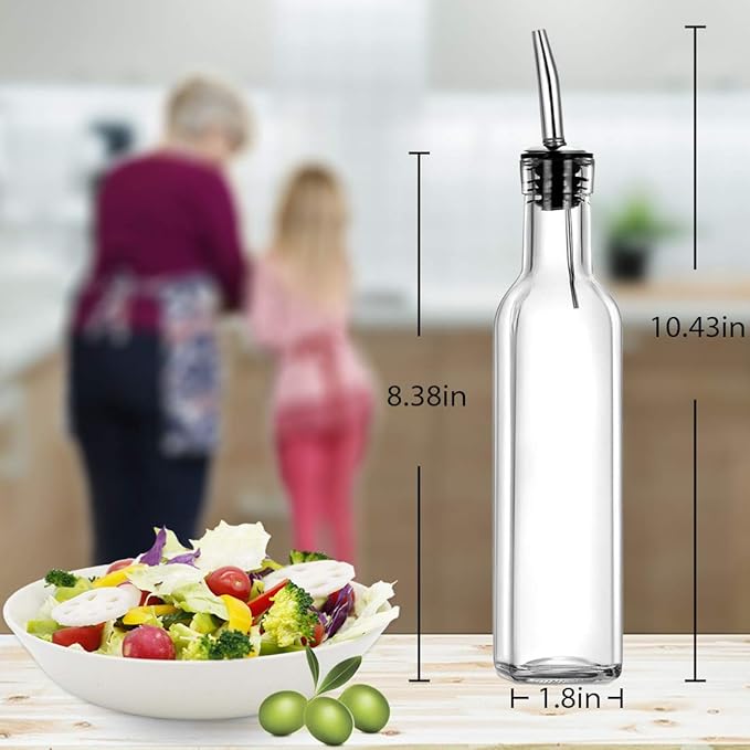 8 oz Oil and Vinegar Dispenser Set