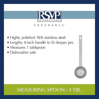 RSVP International Endurance Kitchen Collection Open Stock Measuring Spoon