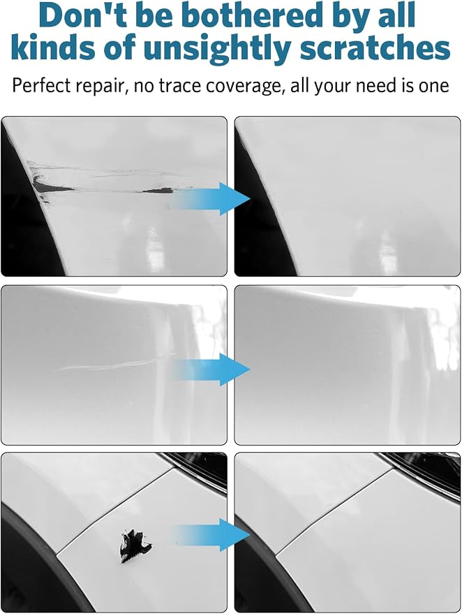 Black(GBA/WA8555/WA848) Touch Up Paint for Chevrolet, Car Paint Scratch Repair Remover Pen Color Exact Match, Quick and Easy Fix Automotive Chips and Nicks Scuff