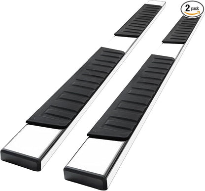COMNOVA AUTOPART Running Boards Compatible with Vehicle Nissan Frontier 2005-2026 Crew Cab, Frontier Side Steps for Easy Access Nerf Bars, Stainless Steel, 6 Inch Step Bar.