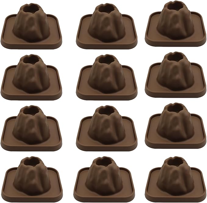 jarbins 10Pcs Volcanic Model School Figure Model Experiment for Volcano Science Kit Volcano Eruption Toy DIY Demonstration Props