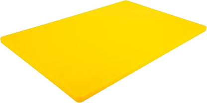 Thirteen Chefs Large 18 x 12 Yellow Cutting Board