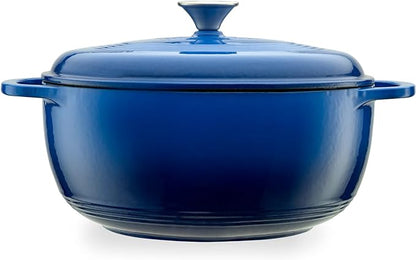 Mercer Culinary Enameled Cast Iron Round Dutch Oven, 6 qt.