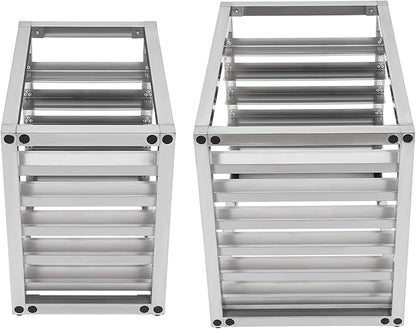 6 Tier Bun Pan Rack, Aluminum Bakery Rack