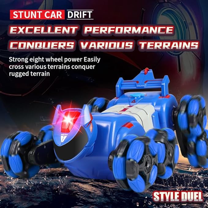 ATHLERIA 8WD Gesture Sensing Rc Stunt Car Toys for Boy Age 8-13,Hand Remote Control Cars,Coolest Christmas Birthday Present Ideas for Boys Girls Kids Teens Age 8 9 10 11 12 13+ Year