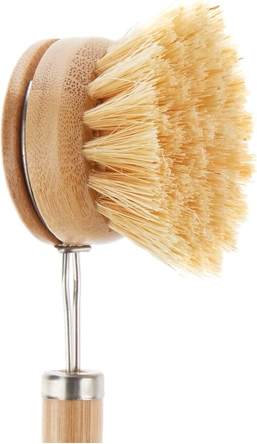 Tieralia Bamboo Dish Brush Gift Set – 5-Piece Kitchen Cleaning Set